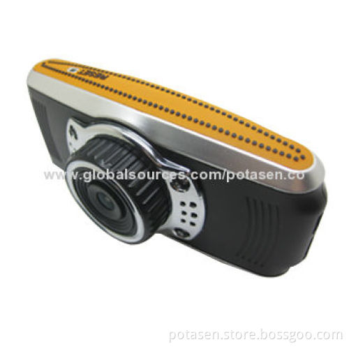 2014 super HD in-car DVR camera, 3-inch screen, night vision system with GPS